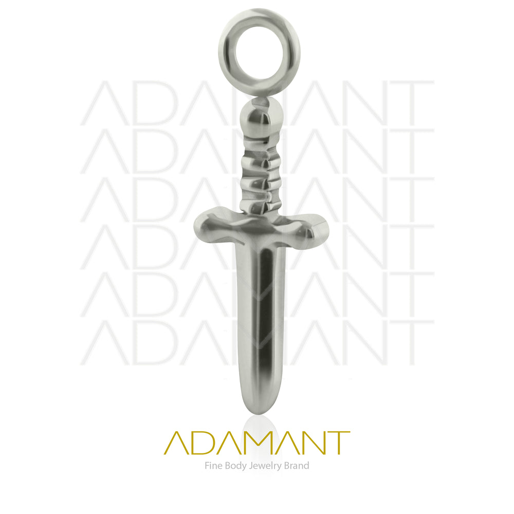 Charms de Titanio Grado Implante, Espada