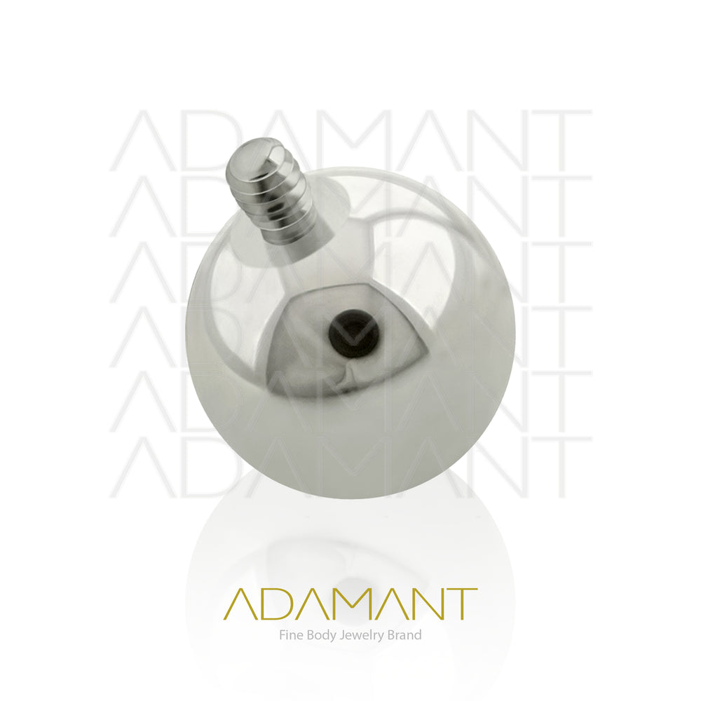 14g, Titanio Accesorio Rosca, 1.2mm Patrón de rosca, Bola