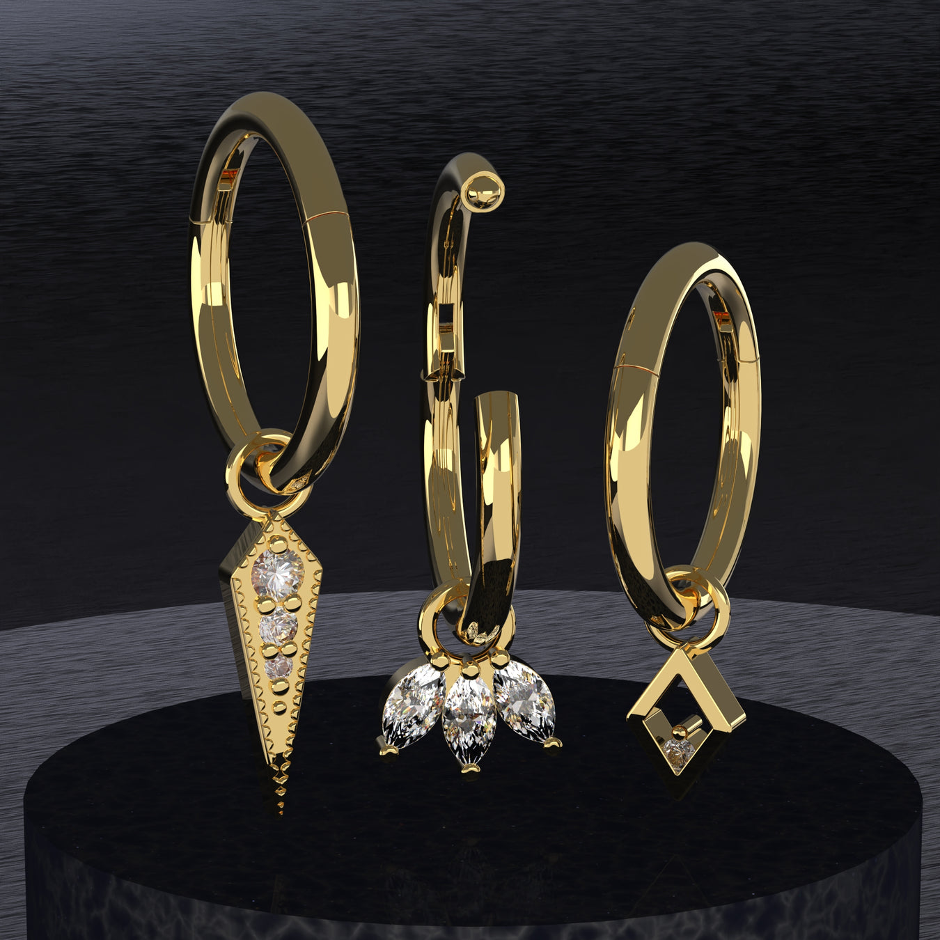 Oro Solido 14k Charms