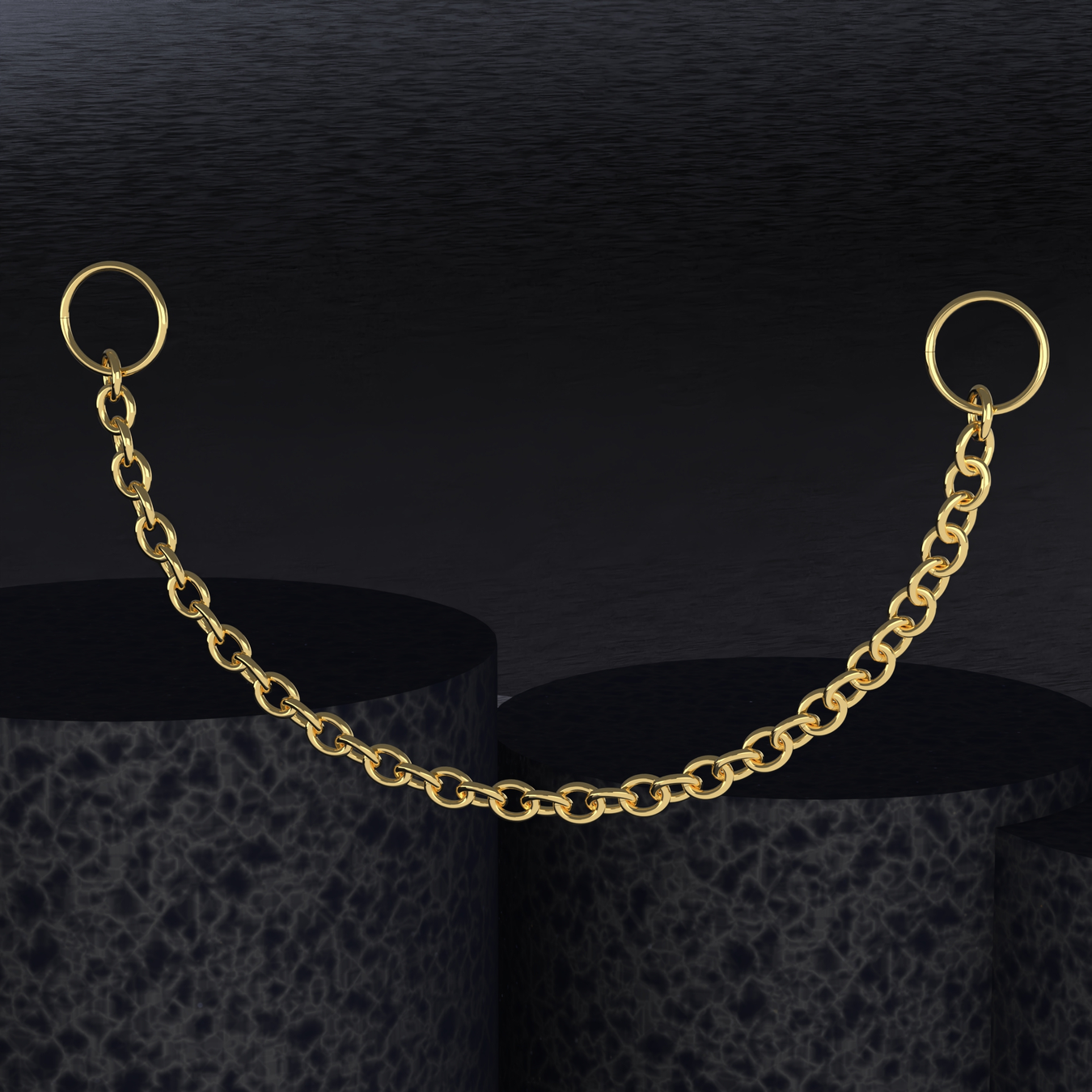 14K Oro Cadenas
