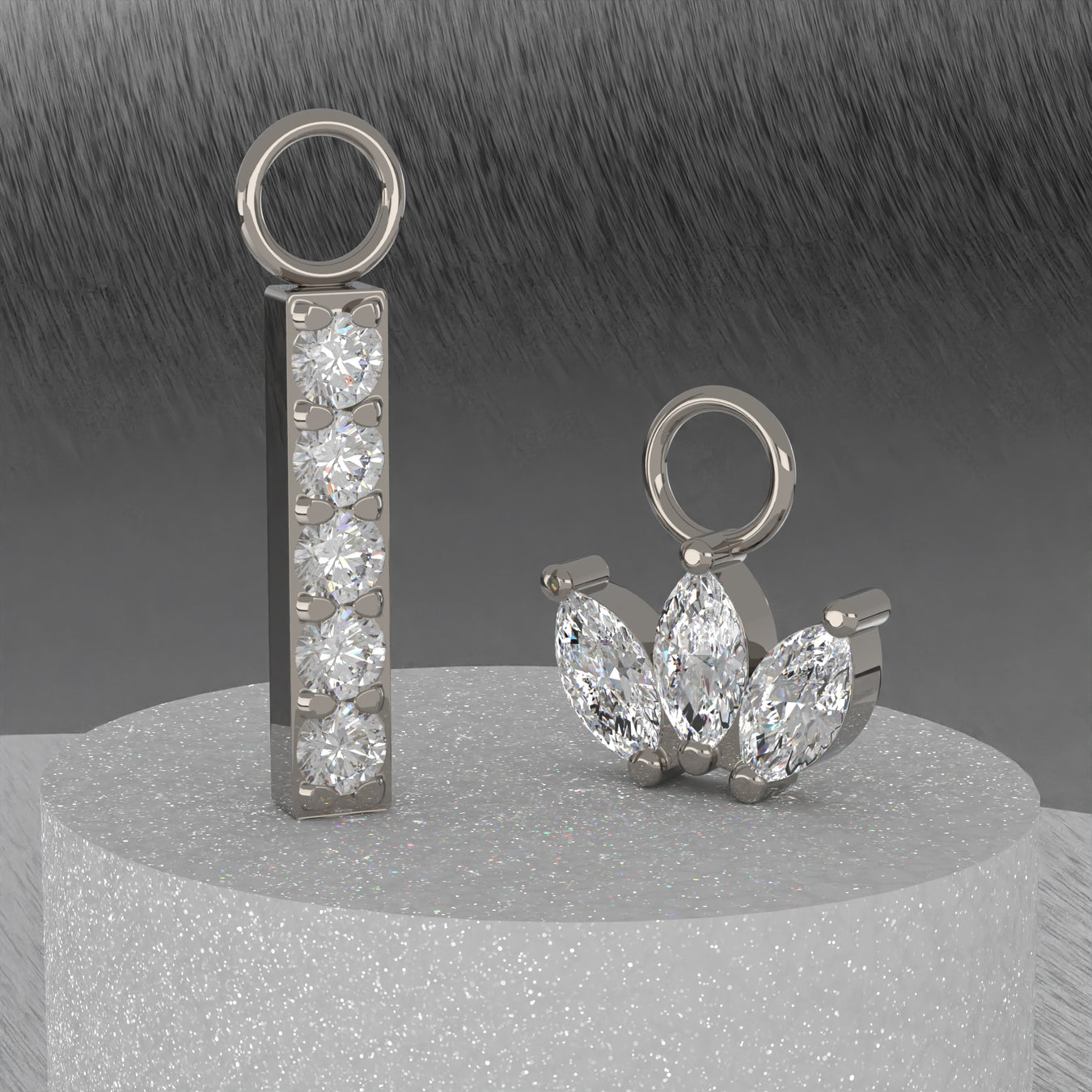 Titanio Charms