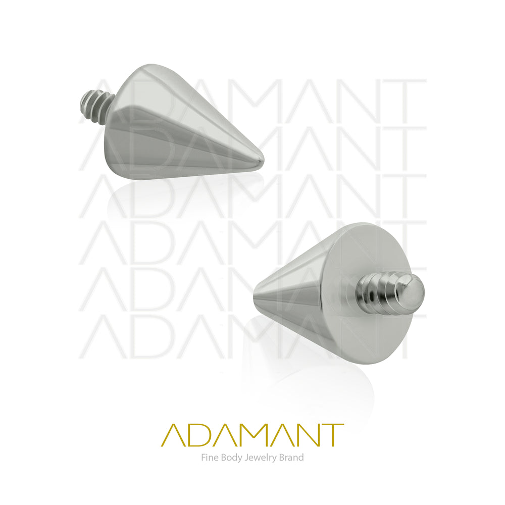 14g, Titanio Accesorio Rosca, 1.2mm Patrón de rosca, Spike