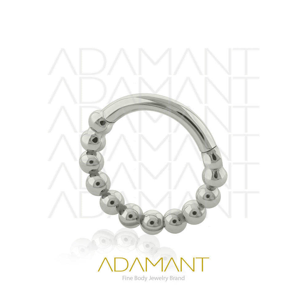 16g, Titanio, Aro Clicker con Bisagra, Ball Hoop.