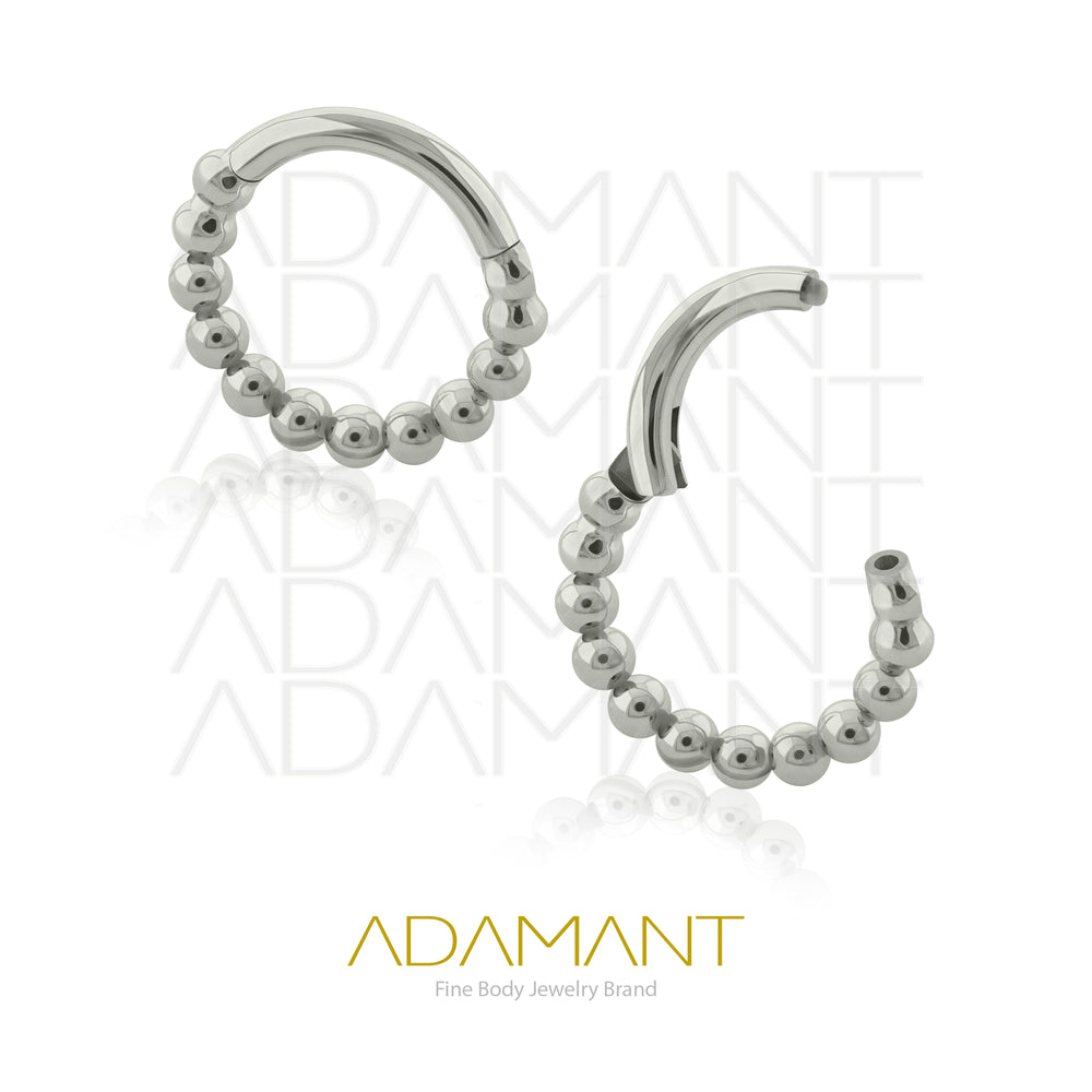 16g, Titanio, Aro Clicker con Bisagra, Ball Hoop.