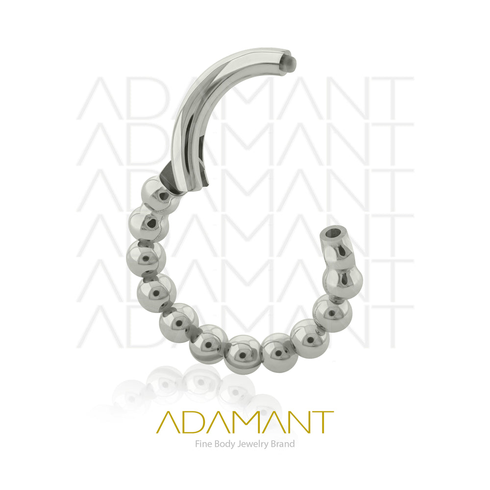 16g, Titanio, Aro Clicker con Bisagra, Ball Hoop.