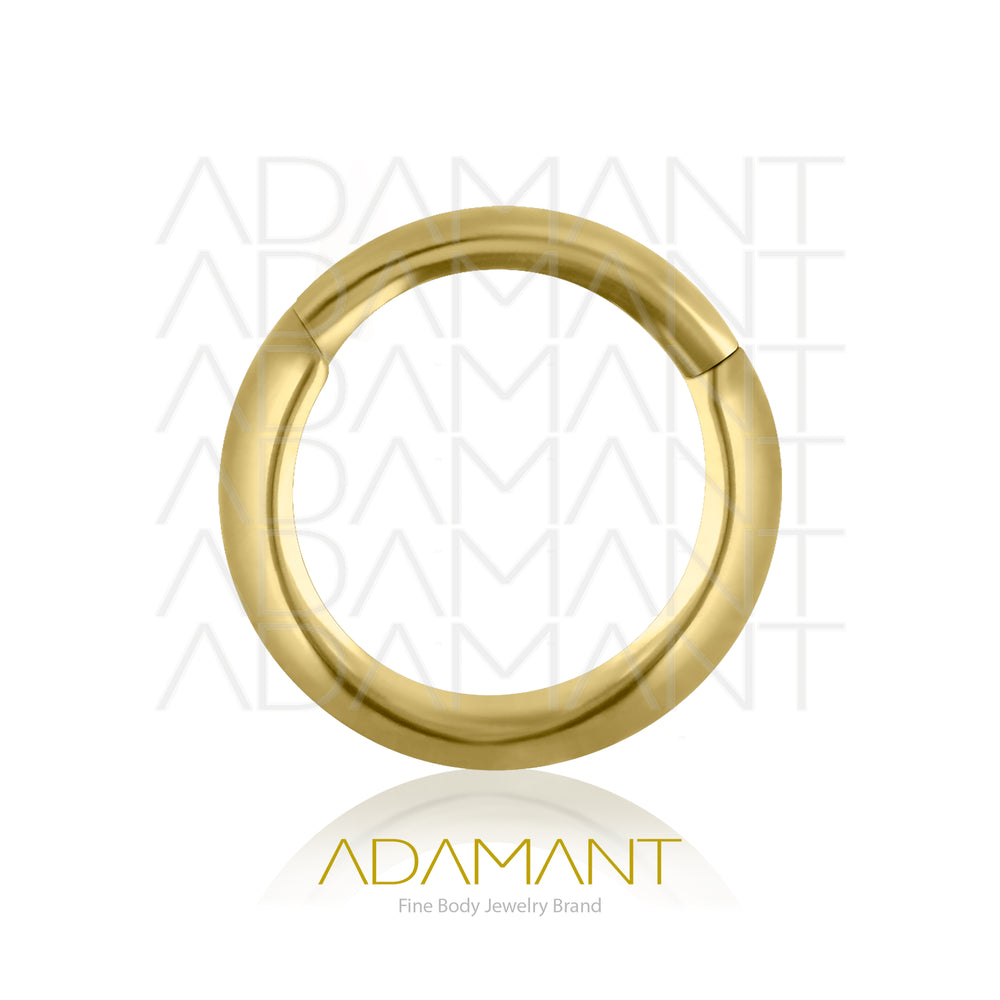 16g, Candonga Rounded de Titanio Platizado Dorado.