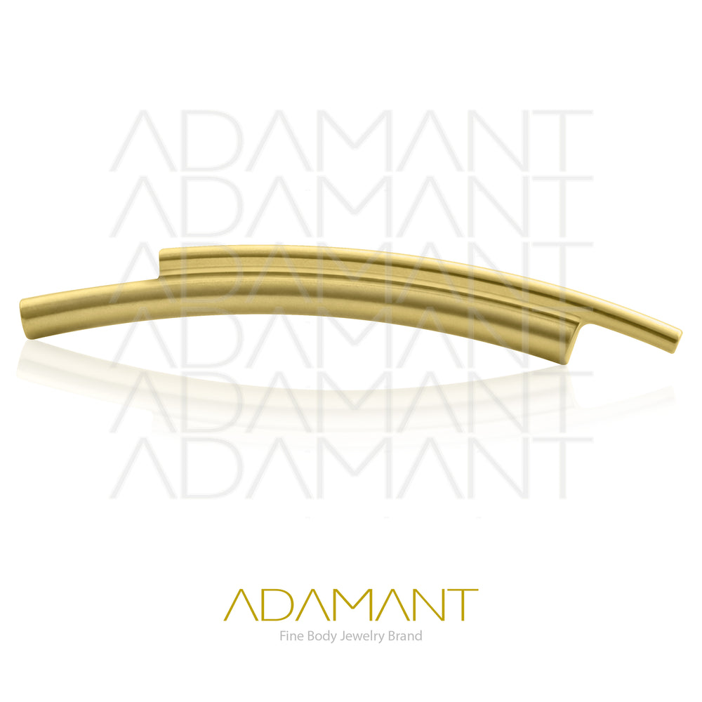 18g - 16g, Titanio Platizado Dorado Accesorio Rosca, 0.9mm Patrón de rosca, Double Arch.