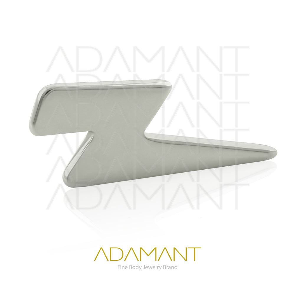 14g, Titanio Accesorio Rosca, 1.2mm Patrón de rosca, Trueno Plano