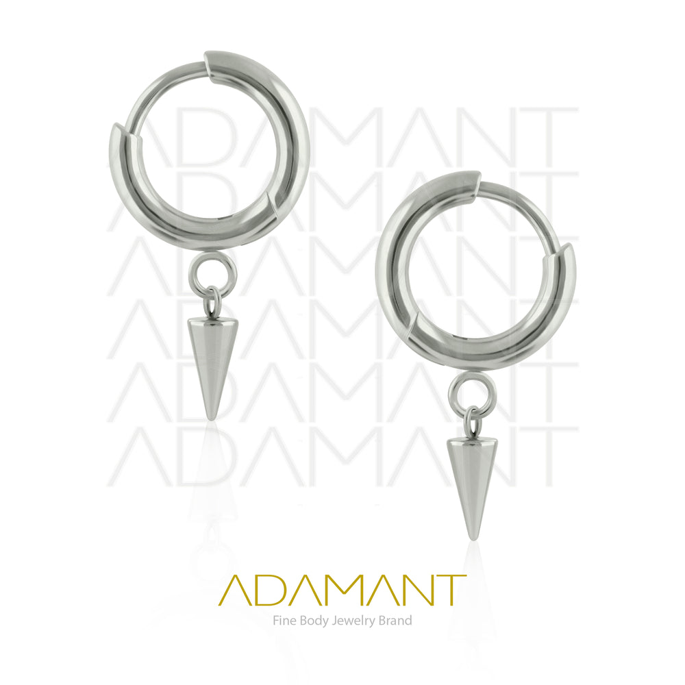 18g, Unidad Candonga Dangle Spike de Titanio
