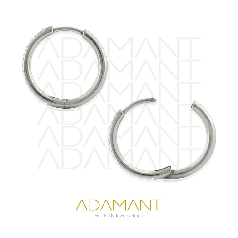 18g, Candonga Side Multijoya Prong set, Cubic Zirconia de Titanio
