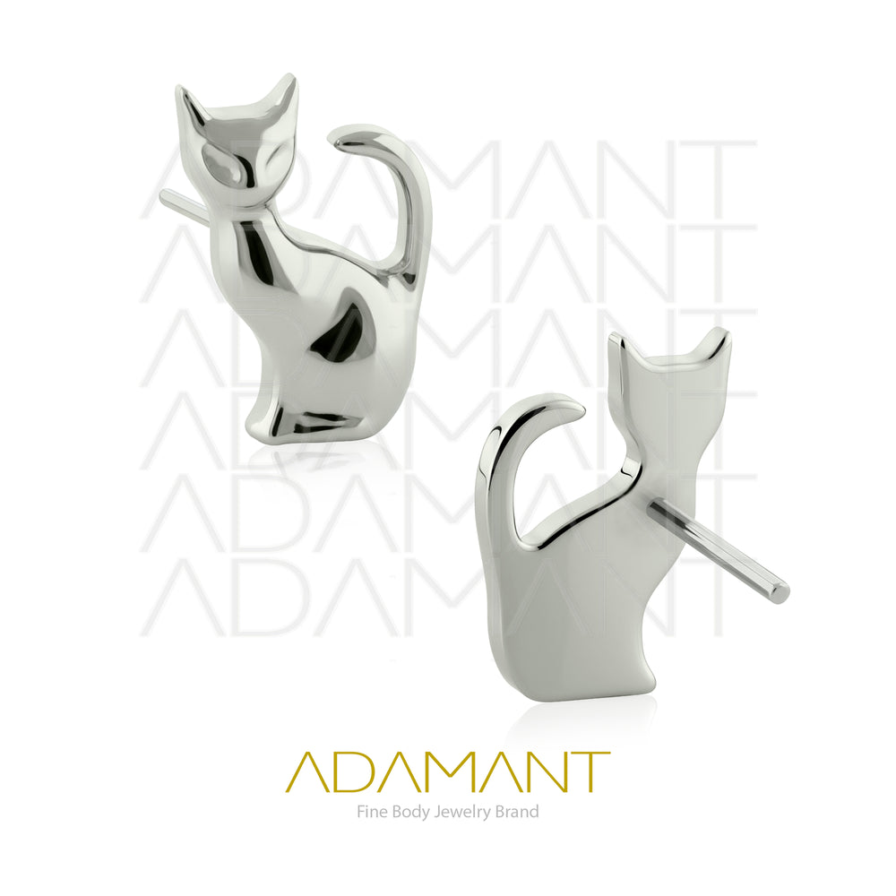 20g-18g-16g-14g Titanio Accesorios Sin Rosca, Mystic Cat