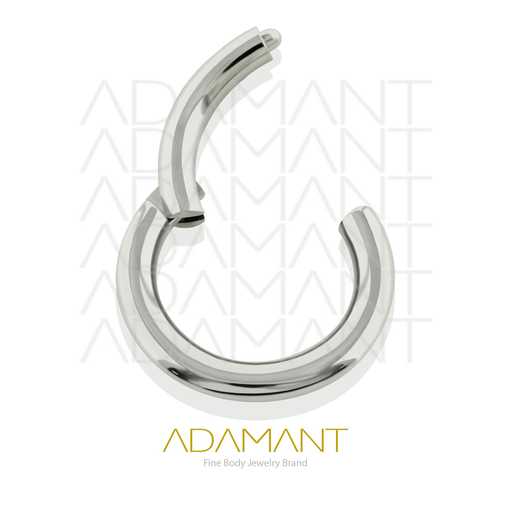 8g, Titanio, Aro Clicker con Bisagra