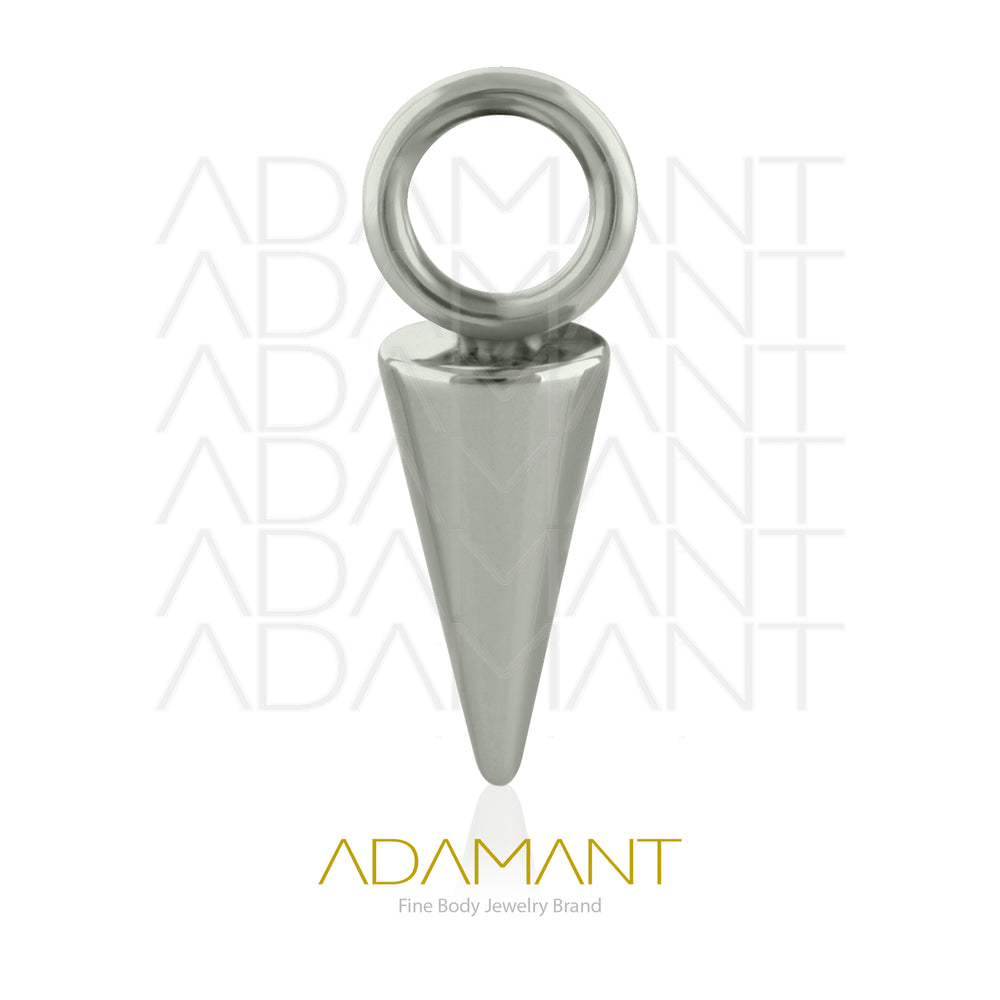 Charms de Titanio Grado Implante, Spike