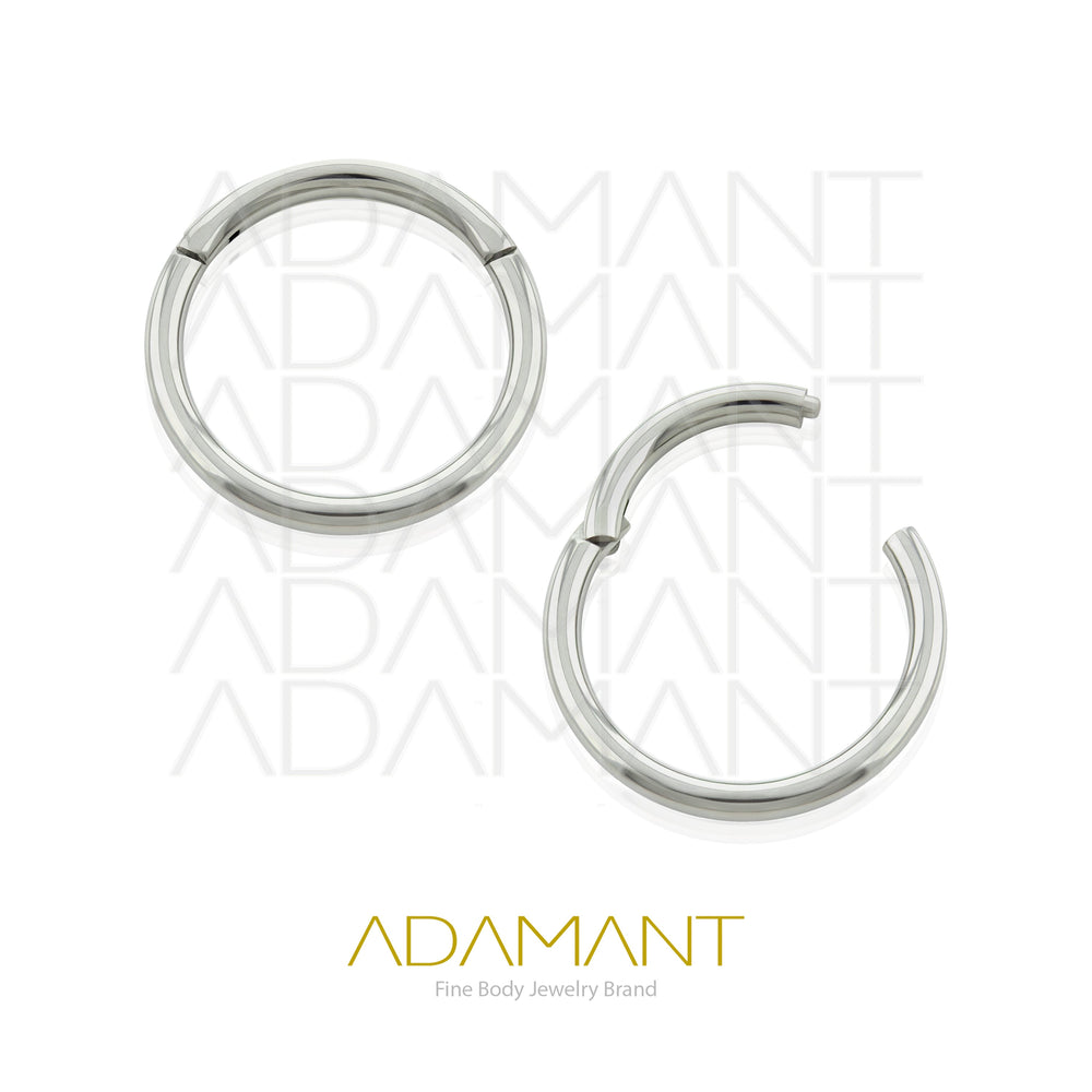 16g, Titanio, Aro Clicker con Bisagra