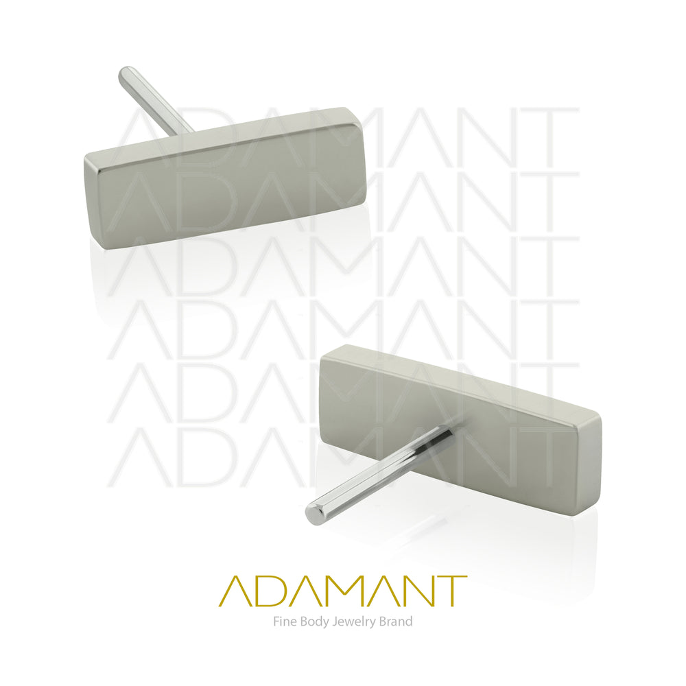 20g-18g-16g-14g Titanio Accesorios Sin Rosca, Rectángulo